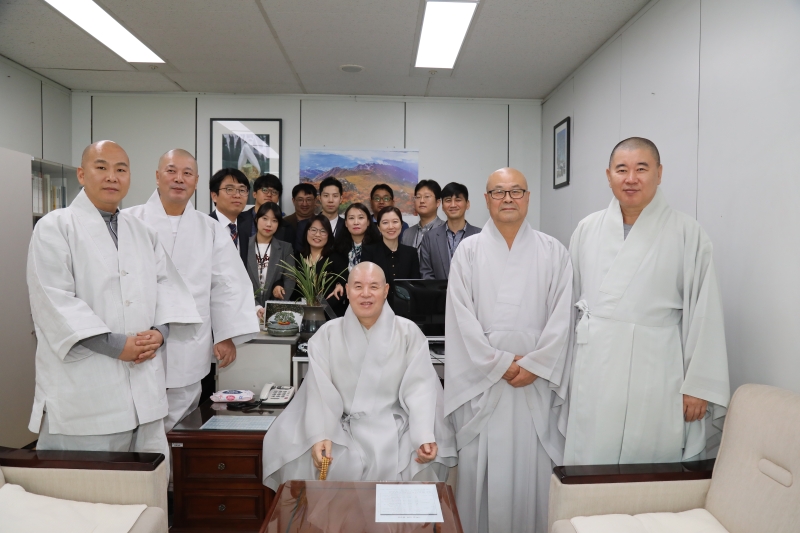 기획실 단체 기념사진